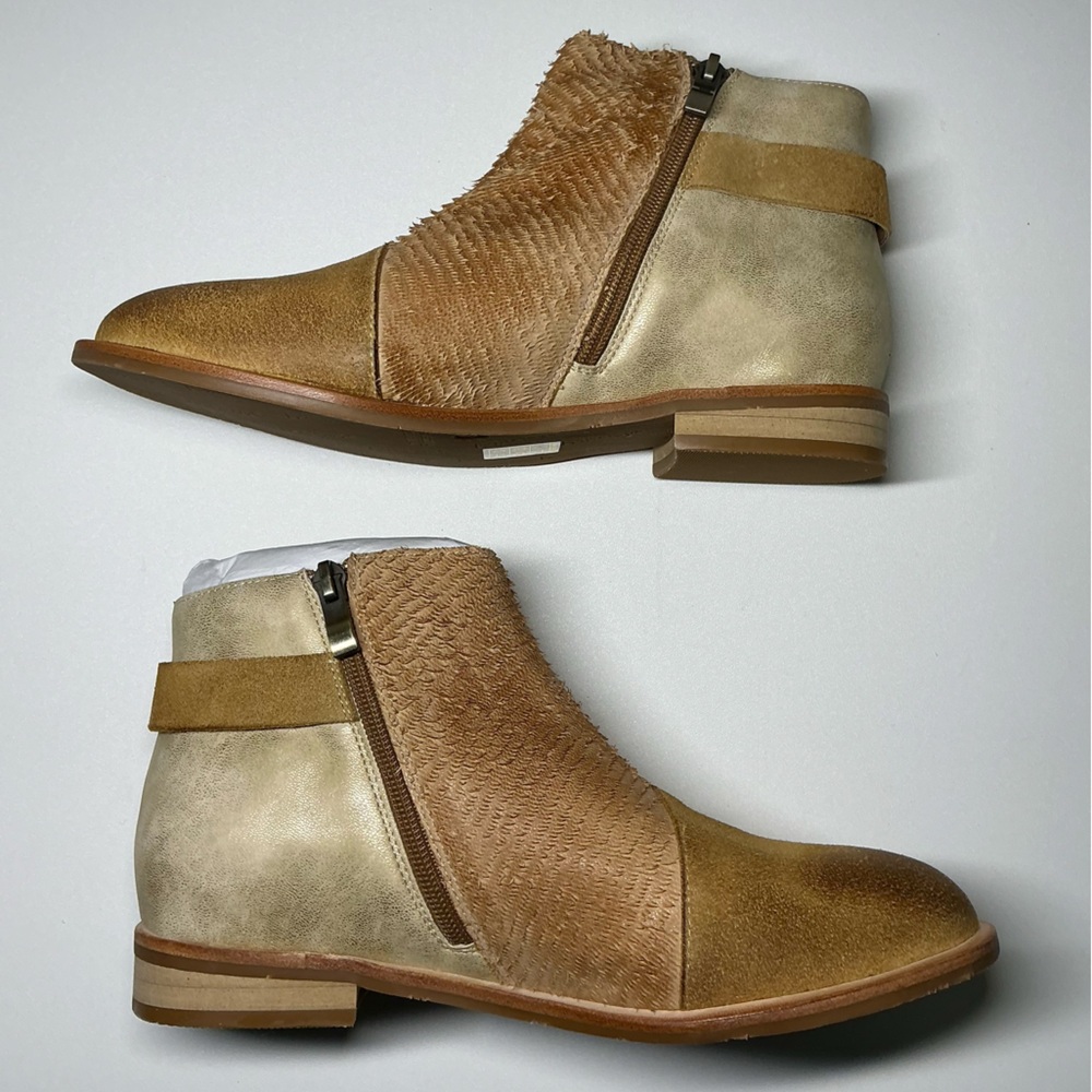 Antelope Comfortable Leather Leslie Ankle Boots Size 38 / US 7.5 NEW - Picture 5 of 11
